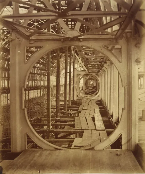 Framed Print : The Upper Gallery, 1854. Creator: Philip Henry Delamotte Framed Print : The Upper Gallery, 1854. Creator: Philip Henry Delamotte