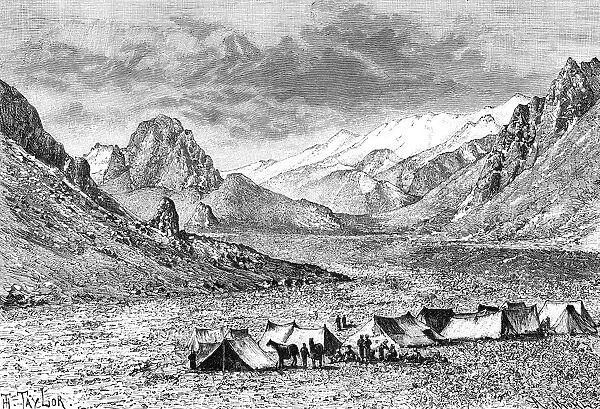 Upper Kara-Kash valley, c1890