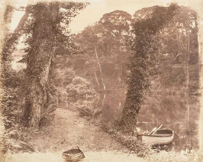 Framed Print : Upper Lake, 1853-56. Creator: John Dillwyn Llewelyn Framed Print : Upper Lake, 1853-56. Creator: John Dillwyn Llewelyn