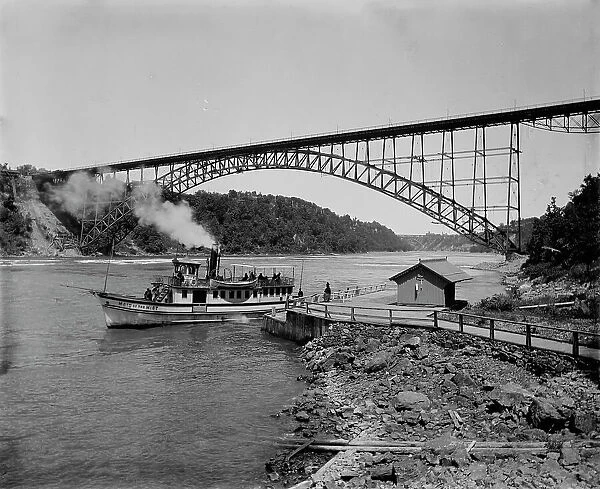 Upper Steel Arch Bridge, Niagara, between 1898 and 1899. Creator: Unknown