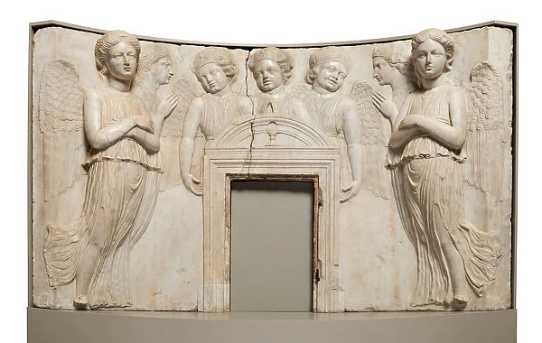 Upper Part of a Tabernacle for the Holy Sacrament, 1461 / 63. Creator: Isaia da Pisa