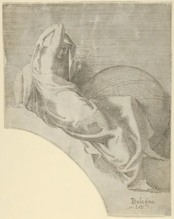 Framed Print : Urania, ca. 1542-45. Creator: Leon Davent Framed Print : Urania, ca. 1542-45. Creator: Leon Davent