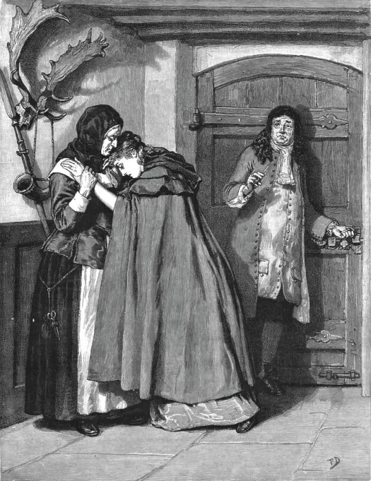 Framed Print : Urith: A Tale of Dartmoor, By S. Baring Gould, M. A.; My poor father, I cannot remain with him Creator: Frank Dadd. Urith: A Tale of Dartmoor, By S. Baring Gould, M Framed Print : Urith: A Tale of Dartmoor, By S. Baring Gould, M. A.; My poor father, I cannot remain with him Creator: Frank Dadd. Urith: A Tale of Dartmoor, By S. Baring Gould, M