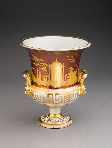 Urn, Staffordshire, 1805  /  10. Creator: Staffordshire Potteries