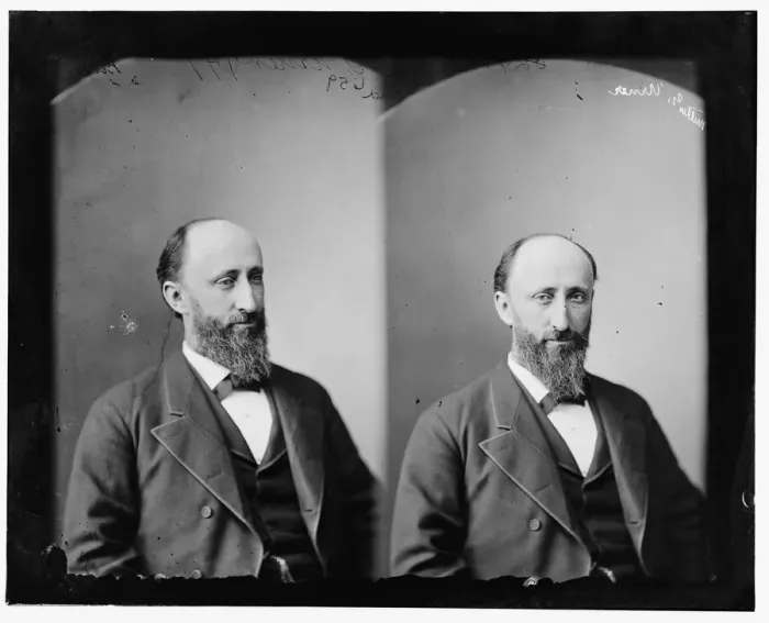Framed Print : Urner, Hon. Milton G. of Md. (1879-1883), between 1865 and 1880. Creator: Unknown Framed Print : Urner, Hon. Milton G. of Md. (1879-1883), between 1865 and 1880. Creator: Unknown
