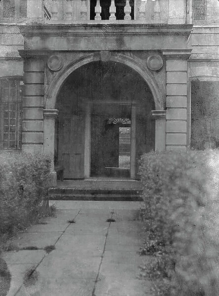 Ursuline Convent entrance, New Orleans, between 1920 and 1926. Creator: Arnold Genthe