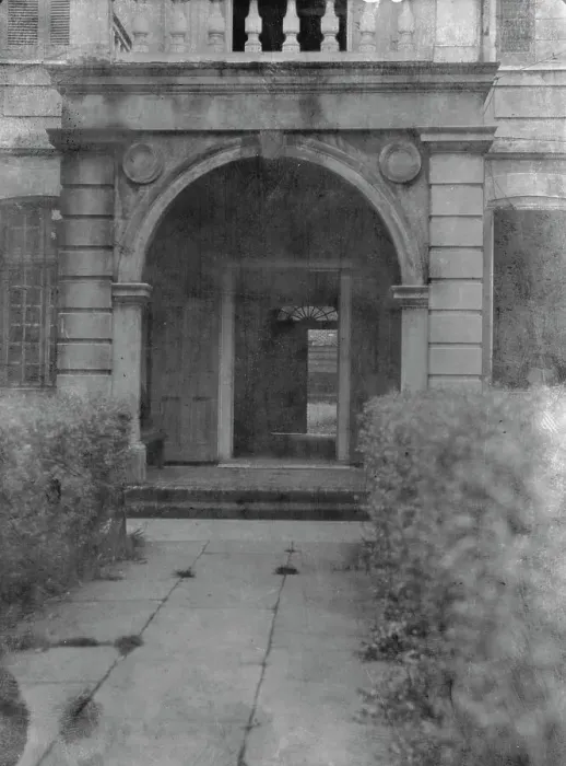 Framed Print : Ursuline Convent entrance, New Orleans, between 1920 and 1926. Creator: Arnold Genthe Framed Print : Ursuline Convent entrance, New Orleans, between 1920 and 1926. Creator: Arnold Genthe