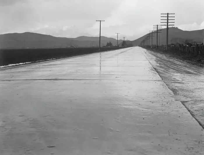 Framed Print : U.S. 101 near San Juan Bautista, California, 1939. Creator: Dorothea Lange Framed Print : U.S. 101 near San Juan Bautista, California, 1939. Creator: Dorothea Lange