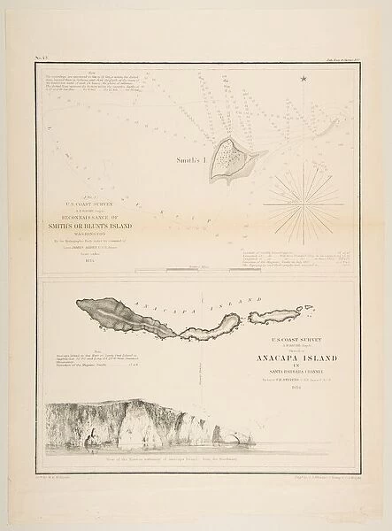 U.S. Coast Survey... Reconnaissance of Smiths or Blunts Island, Washington  /  U.S. Coas
