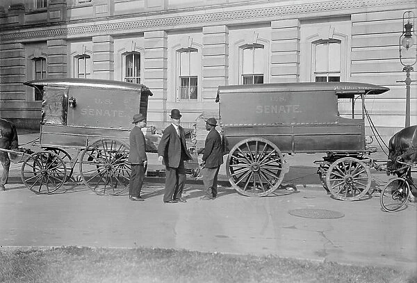 U.S. Congress, Franked Mail, [Washington, DC], 1913. Creator: Harris & Ewing. U.S. Congress, Franked Mail, [Washington, DC], 1913. Creator: Harris & Ewing
