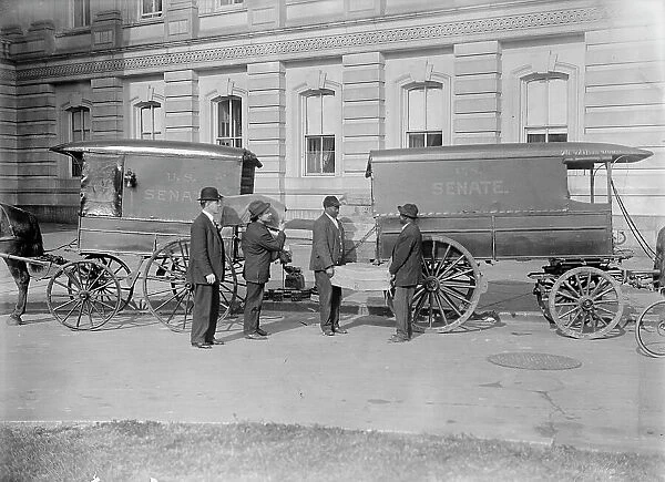 U.S. Congress, Franked Mail, [Washington, DC], 1913. Creator: Harris & Ewing. U.S. Congress, Franked Mail, [Washington, DC], 1913. Creator: Harris & Ewing
