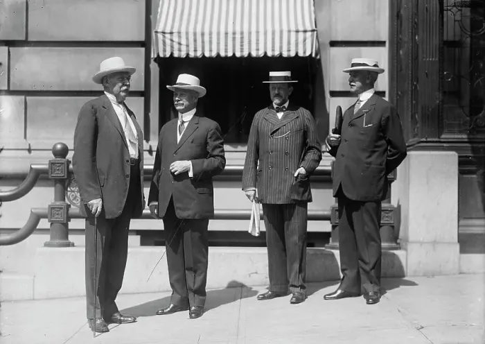 Framed Print : U.S. Steel Corporation, Lindaburg, Richard, Ream, Norman B. Roberts, Percival, Gary... 1912. Creator: Harris & Ewing. U.S. Steel Corporation, Lindaburg, Richard, Ream, Norman B. Roberts, Percival, Gary... 1912. Creator: Harris & Ewing Framed Print : U.S. Steel Corporation, Lindaburg, Richard, Ream, Norman B. Roberts, Percival, Gary... 1912. Creator: Harris & Ewing. U.S. Steel Corporation, Lindaburg, Richard, Ream, Norman B. Roberts, Percival, Gary... 1912. Creator: Harris & Ewing