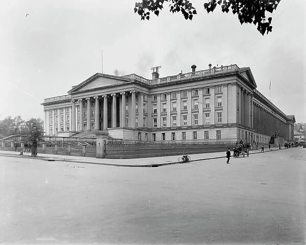 U.S. Treasury, Washington, D.C. between 1880 and 1897. Creator: William H. Jackson