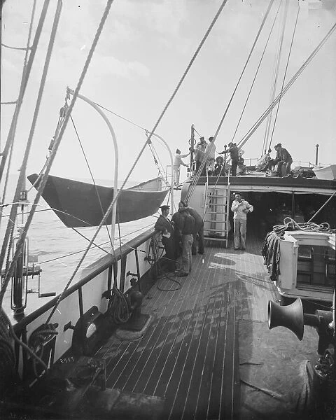 USFC Steamer 'Albatross'Survey of Fishing Banks from Newport to Newfoundland