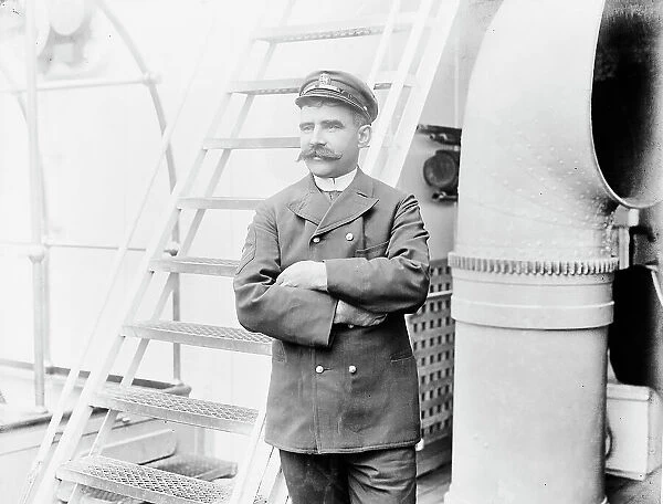 U.S.S. Chicago, chief master at arms, between 1890 and 1901. Creator: Unknown