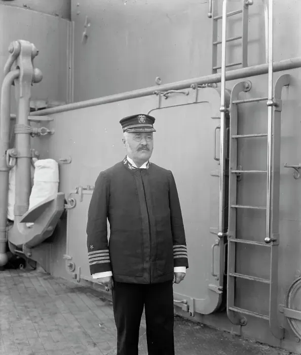 Framed Print : U.S.S. Iowa, Capt. Terry, 1898. Creator: William H. Jackson Framed Print : U.S.S. Iowa, Capt. Terry, 1898. Creator: William H. Jackson