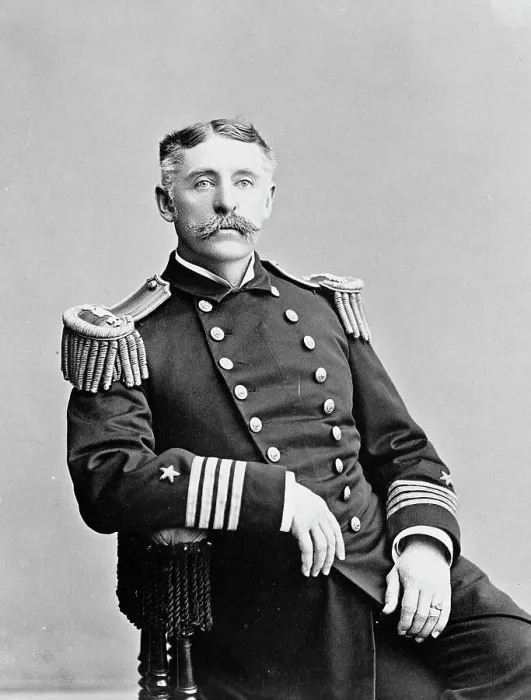 Framed Print : U.S.S. Olympia, Capt. Gridley, between 1895 and 1901. Creator: Unknown Framed Print : U.S.S. Olympia, Capt. Gridley, between 1895 and 1901. Creator: Unknown
