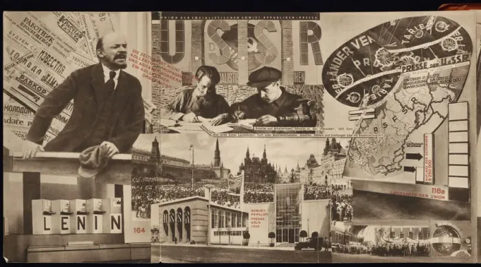 Framed Print : USSR. Catalogue of the Soviet pavilion at the International Press Exhibition, Cologne, 1928. Artist: Lissitzky, El (1890-1941) Framed Print : USSR. Catalogue of the Soviet pavilion at the International Press Exhibition, Cologne, 1928. Artist: Lissitzky, El (1890-1941)