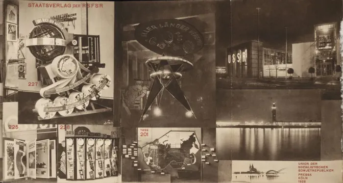 Framed Print : USSR. Catalogue of the Soviet pavilion at the International Press Exhibition, Cologne, 1928. Artist: Lissitzky, El (1890-1941) Framed Print : USSR. Catalogue of the Soviet pavilion at the International Press Exhibition, Cologne, 1928. Artist: Lissitzky, El (1890-1941)