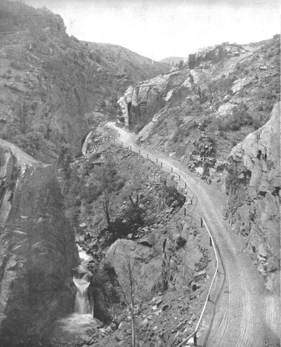 Framed Print : Ute Pass, Colorado, USA, c1900. Creator: Unknown Framed Print : Ute Pass, Colorado, USA, c1900. Creator: Unknown