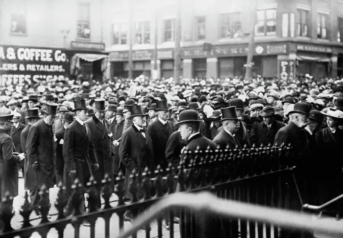 Framed Print : Utica - Sherman funeral, 1912. Creator: Bain News Service Framed Print : Utica - Sherman funeral, 1912. Creator: Bain News Service