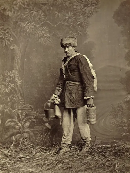Framed Print : A Vagrant on the Loose, 1891. Creator: Aleksei Kuznetsov Framed Print : A Vagrant on the Loose, 1891. Creator: Aleksei Kuznetsov