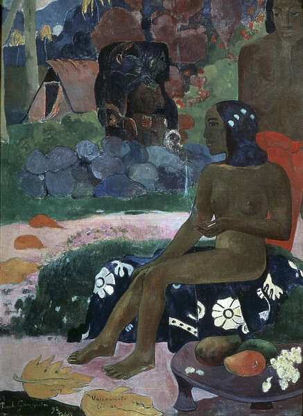Vairaumati Tei Oa (Her Name is Vairaumati), 1892. Artist: Paul Gauguin