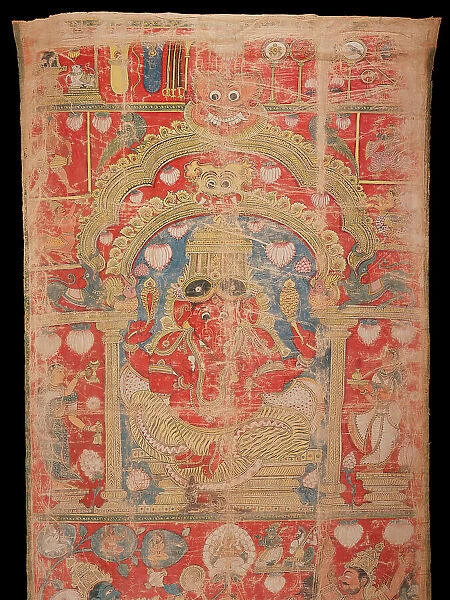 A Vaishnava Scroll, between 1650 and 1700. Creator: Unknown