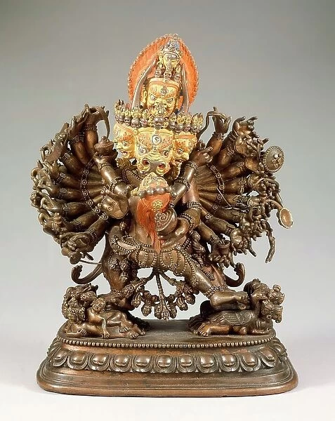 Vajrabhairava, 17th century. Creator: Unknown