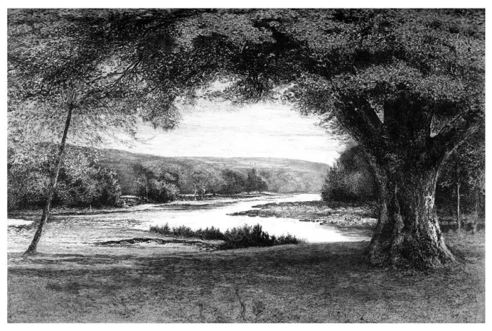Framed Print : The Vale of Avoca, 1895 Framed Print : The Vale of Avoca, 1895
