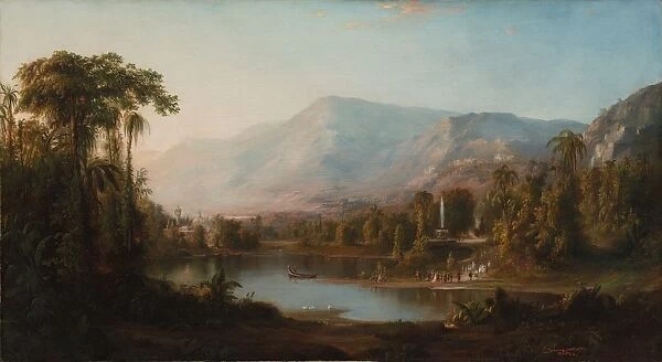 Vale of Kashmir, 1867. Creator: Robert S. Duncanson (American, 1821-1872)