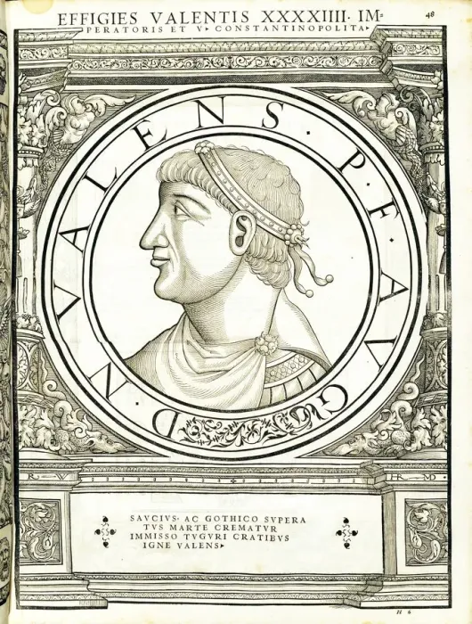 Framed Print : Valens (328 - 378), 1559 Framed Print : Valens (328 - 378), 1559