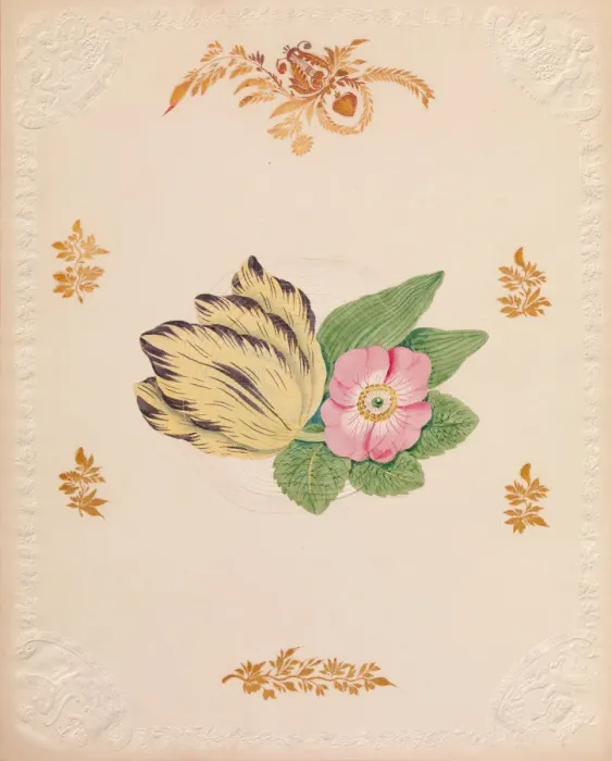 Framed Print : Valentine, 1819. Creator: Anon Framed Print : Valentine, 1819. Creator: Anon