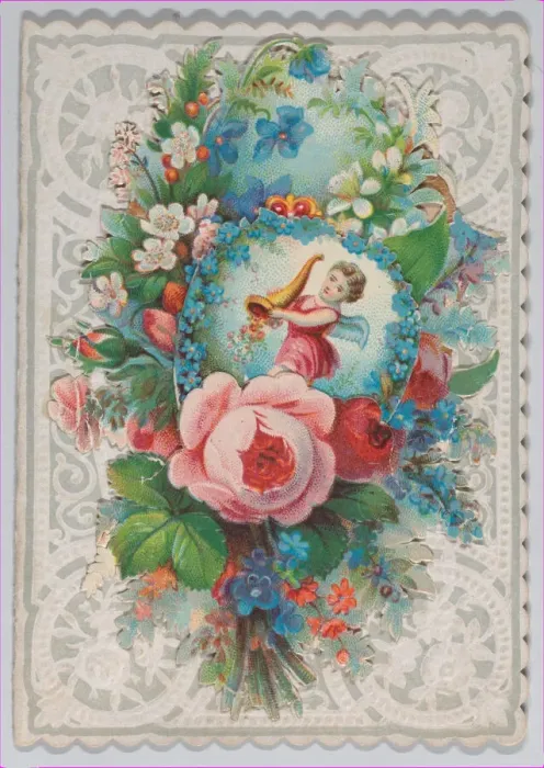 Framed Print : Valentine, 1879. Creator: Anon Framed Print : Valentine, 1879. Creator: Anon