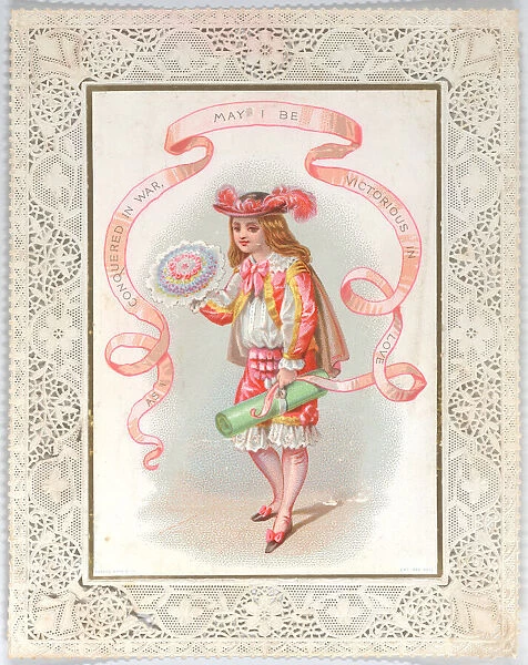Valentine, before 1880. Creator: Anon