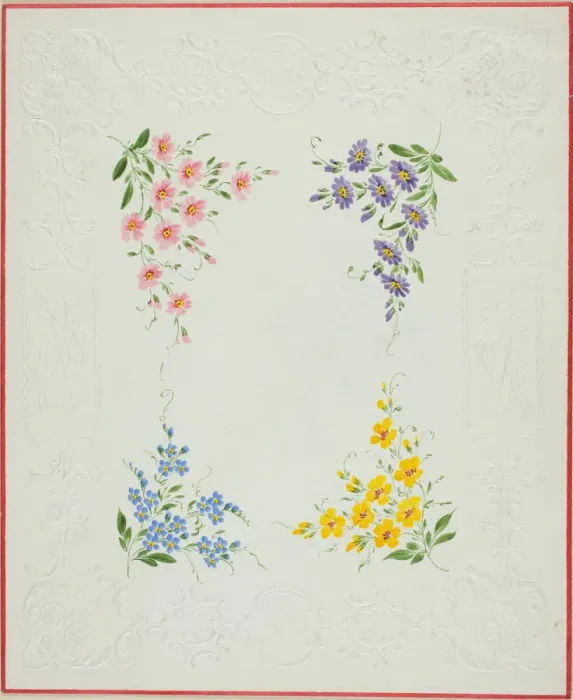 Framed Print : Valentine envelope, c. 1850. Creator: George Kershaw Framed Print : Valentine envelope, c. 1850. Creator: George Kershaw