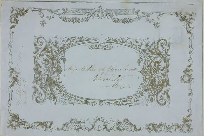 Framed Print : Valentine envelope, n.d. Creator: Unknown Framed Print : Valentine envelope, n.d. Creator: Unknown