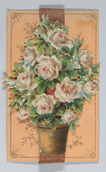 Valentine - Hand assembled with scrap, ca. 1875. ca. 1875. Creator: Anon