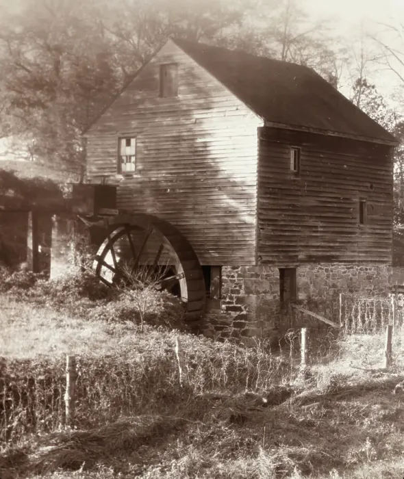 Framed Print : Valentine's Mill, Louisa County, Virginia, 1935. Creator: Frances Benjamin Johnston