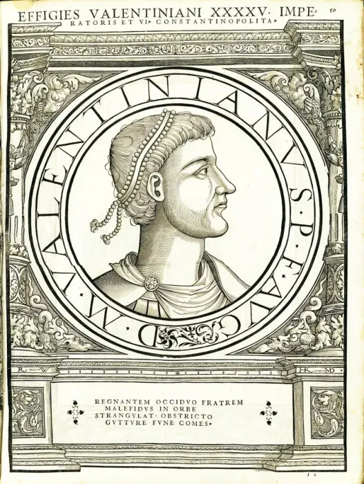 Framed Print : Valentinianus iunior (371 - 392 AD), 1559 Framed Print : Valentinianus iunior (371 - 392 AD), 1559