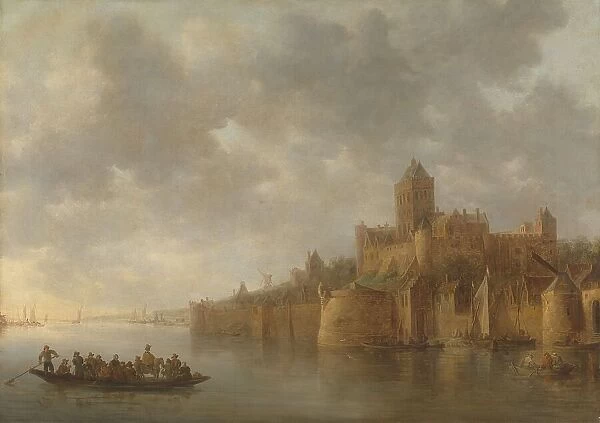 The Valkhof in Nijmegen, 1641. Creator: Jan van Goyen
