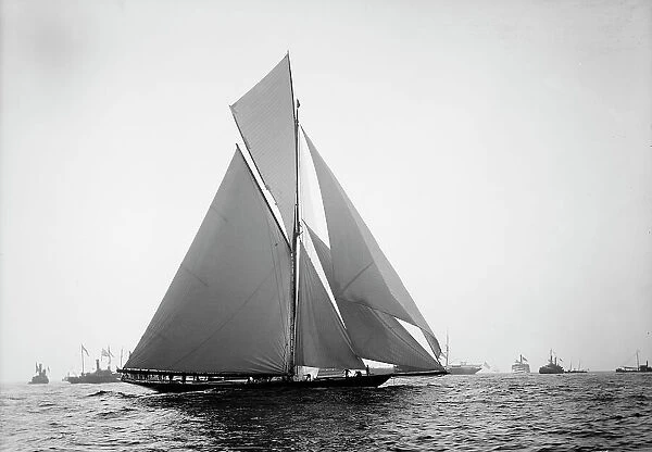 Valkyrie II, (1893?). Creator: Johns Johnston