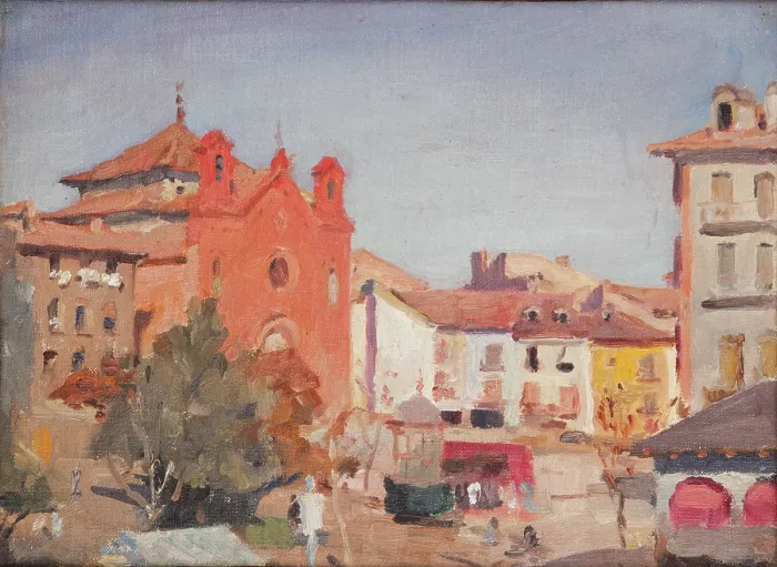 Framed Print : Valladolid, 1899. Creator: Jan Ciaglinski Framed Print : Valladolid, 1899. Creator: Jan Ciaglinski