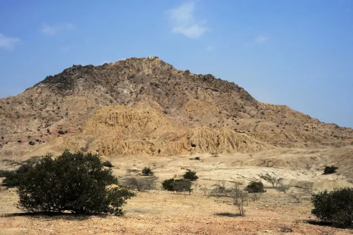 Framed Print : Valle de las Piramides, Tucume, Lambayeque, Peru, 2015. Creator: Luis Rosendo Framed Print : Valle de las Piramides, Tucume, Lambayeque, Peru, 2015. Creator: Luis Rosendo