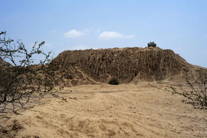 Framed Print : Valle de las Piramides, Tucume, Lambayeque, Peru, 2015. Creator: Luis Rosendo Framed Print : Valle de las Piramides, Tucume, Lambayeque, Peru, 2015. Creator: Luis Rosendo