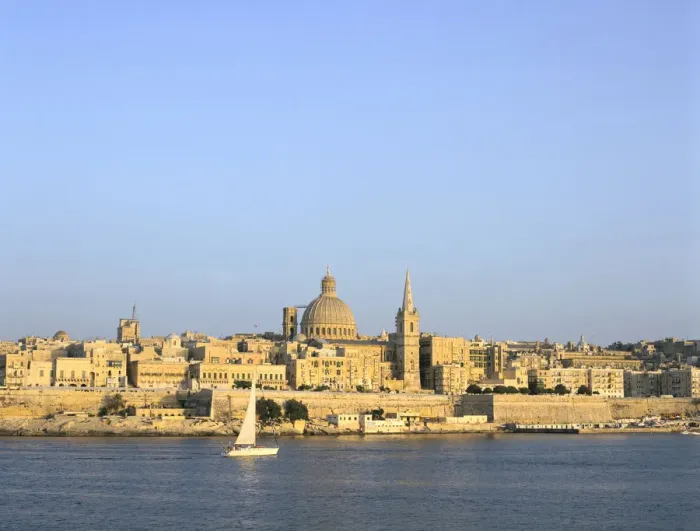 Framed Print : Valletta, viewed from Sliema, Malta Framed Print : Valletta, viewed from Sliema, Malta