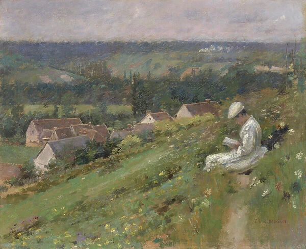 The Valley of Arconville, c. 1887. Creator: Theodore Robinson