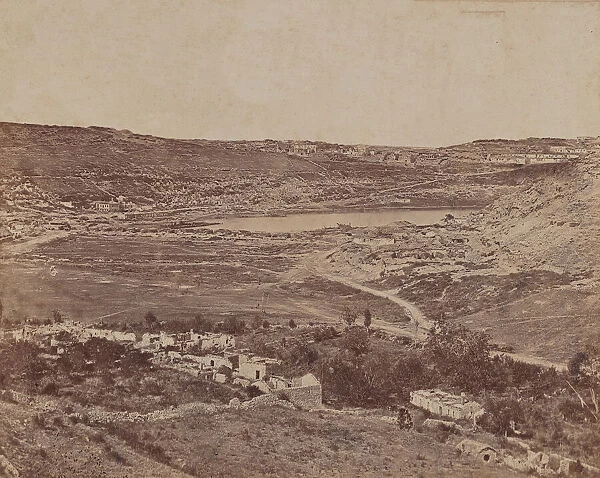 Valley of the Cemetery, 1855-1856. Creator: James Robertson