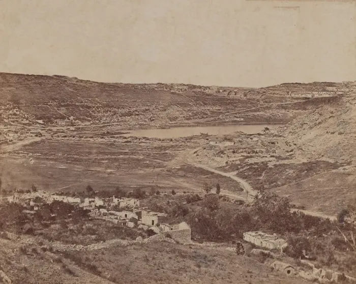 Framed Print : Valley of the Cemetery, 1855-1856. Creator: James Robertson Framed Print : Valley of the Cemetery, 1855-1856. Creator: James Robertson