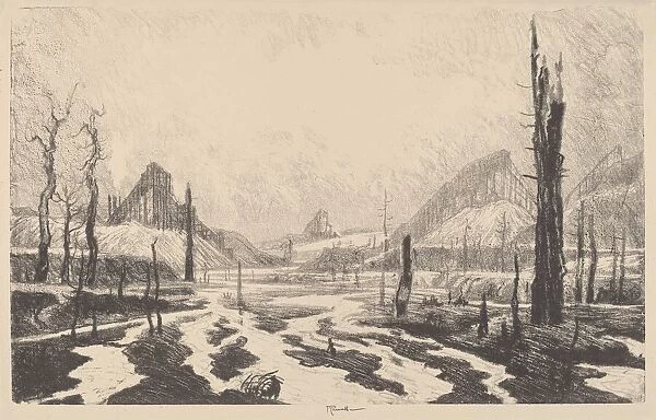 Valley of Desolation, 1910. Creator: Joseph Pennell